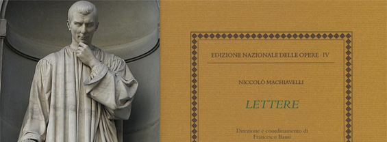 LABORATORIO ERASMO - presentazione di "L'edizione critica e commentata delle Lettere di Niccolò Machiavelli"