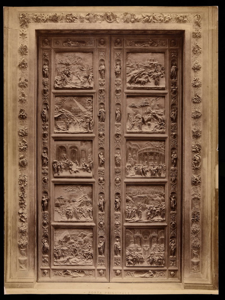 Ghiberti Lorenzo, Porta in bronzo