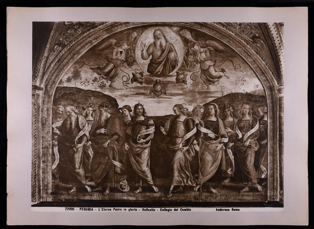 Vannucci Pietro (Perugino), L'eterno Padre in gloria