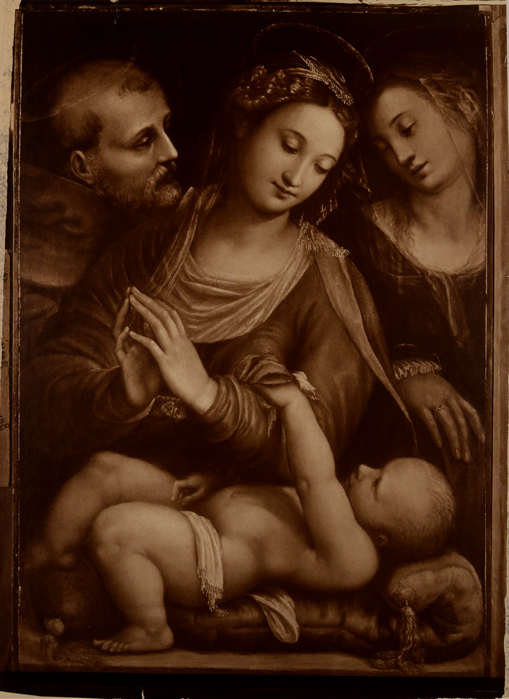 Bazzi Giovanni Antonio (Sodoma), Madonna con Bambino e Santi