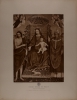 Ambrogio da Fossano (Borgognone), La Vierge et l'enfant sur un trone entre deux saints