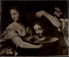 Luini Bernardino, Salome recevant la tete de Saint Jean