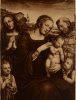 Bazzi Giovanni Antonio (Sodoma), Madonna con Bambino, san Giovannino, san Francesco, Tobia e l'arcangelo Raffaele