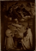 Bonvincino Alessandro (Moretto da Brescia), Madonna con Bambino, sant'Elisabetta e san Giovannino in gloria e donatori