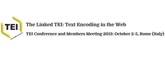 TEI Conference "Text Encoding Initiative"